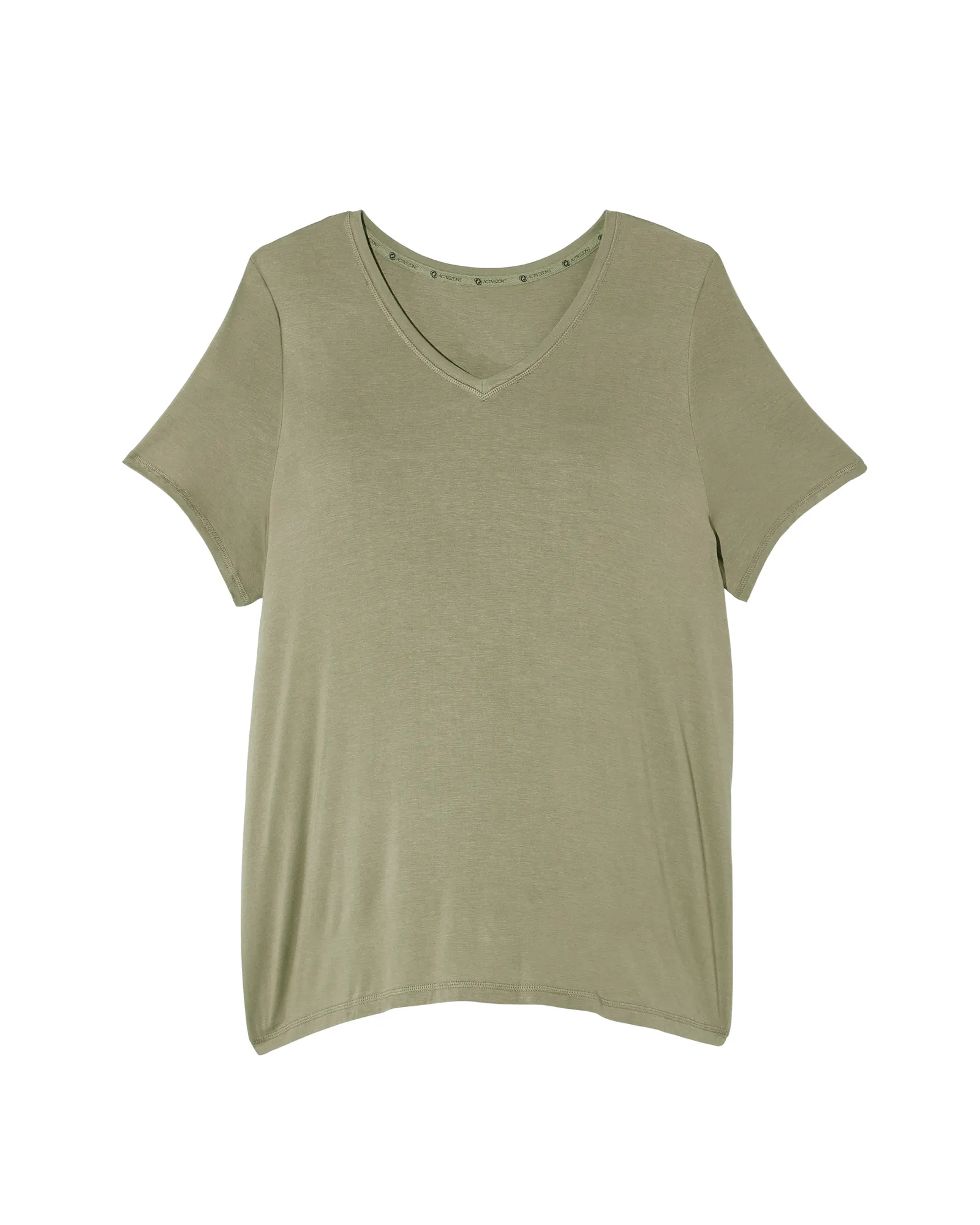 Hydrangea Casual Tee | Olive Green