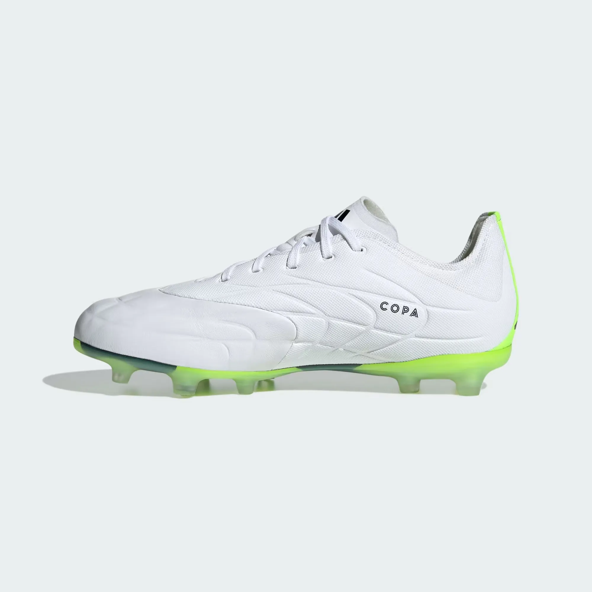 Junior Copa Pure.1 FG [White/Black/Lucid Lemon]