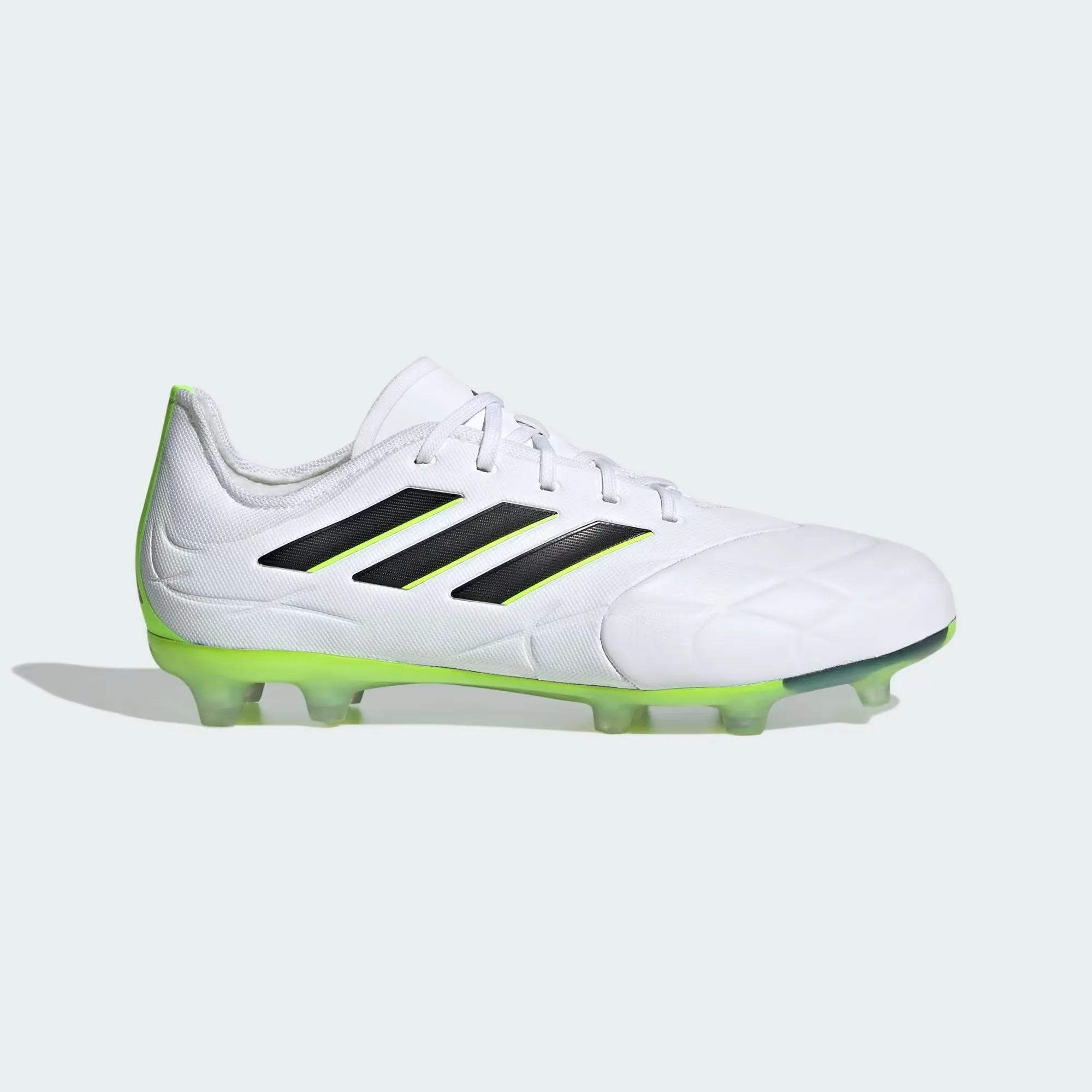 Junior Copa Pure.1 FG [White/Black/Lucid Lemon]