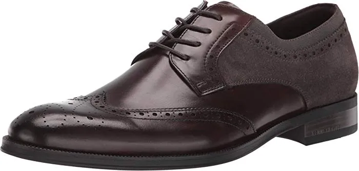 Kenneth Cole New York Mens Brock Wingtip Oxfords Mens Shoes