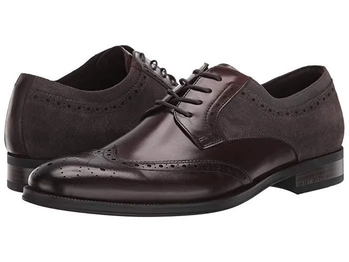 Kenneth Cole New York Mens Brock Wingtip Oxfords Mens Shoes