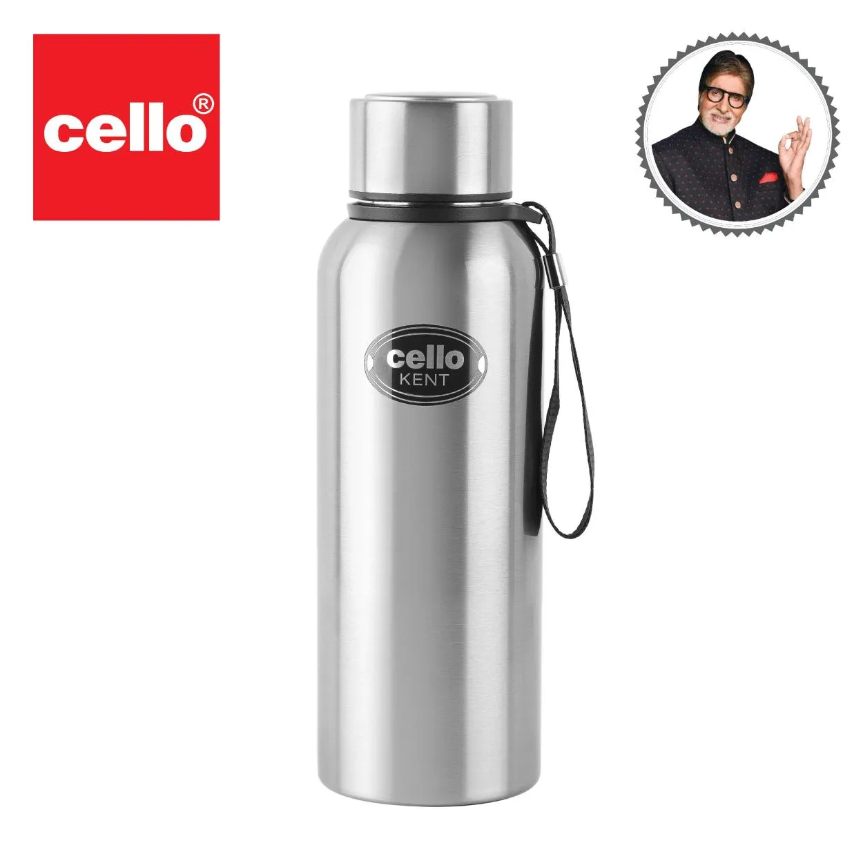 Kent Flask, Vacusteel Water Bottle, 550ml