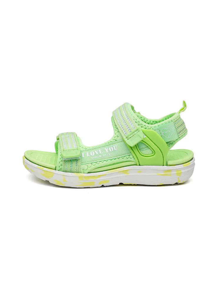 Kids Solid Color Summer Open Toe Lightweight Kid'S Sandals