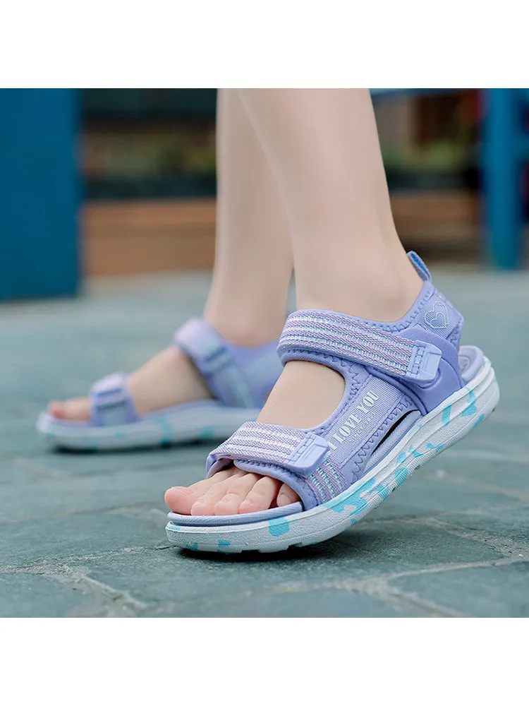 Kids Solid Color Summer Open Toe Lightweight Kid'S Sandals