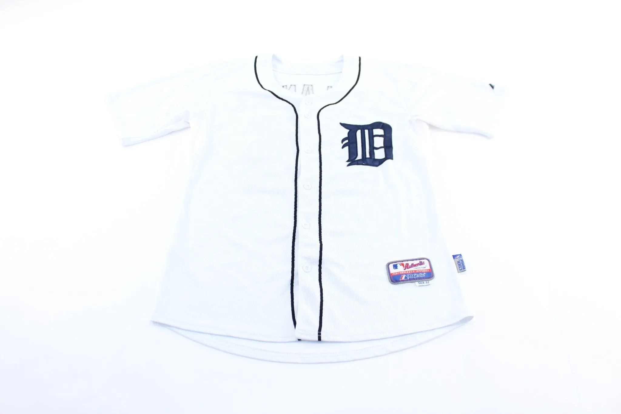 Majestic Embroidered Detroit Tigers Justin Verlander Baseball Jersey