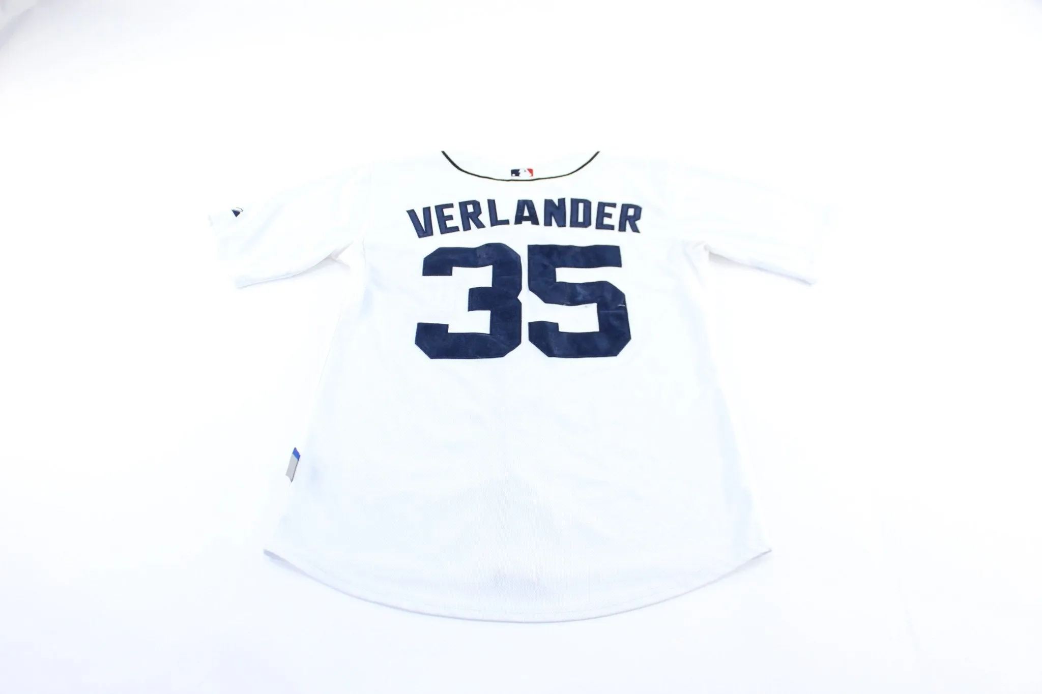 Majestic Embroidered Detroit Tigers Justin Verlander Baseball Jersey