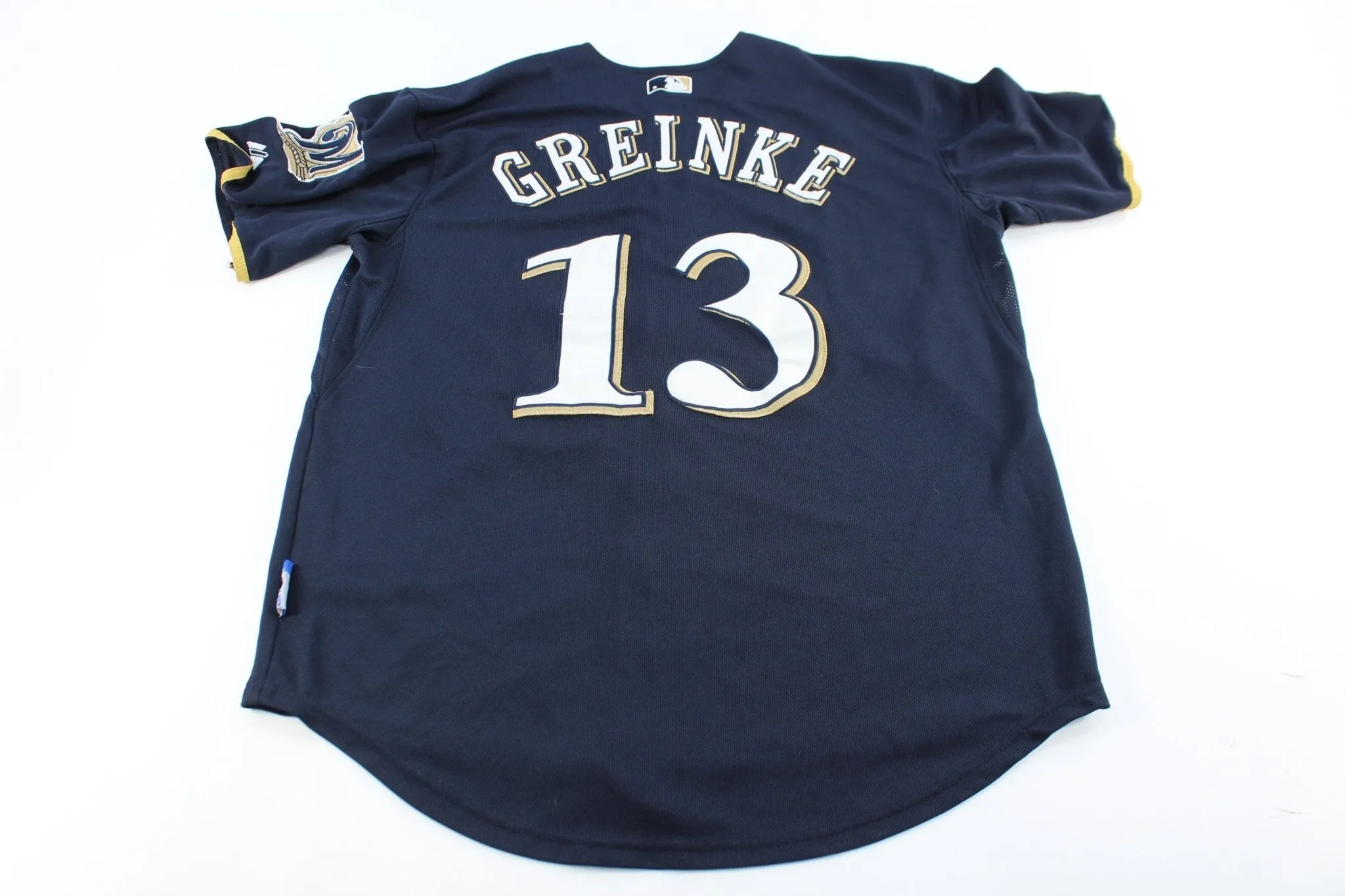 Majestic Milwaukee Brewers Zack Greinke Baseball Jersey