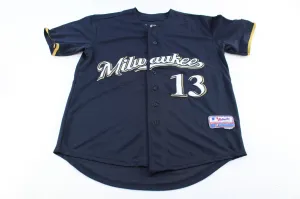 Majestic Milwaukee Brewers Zack Greinke Baseball Jersey