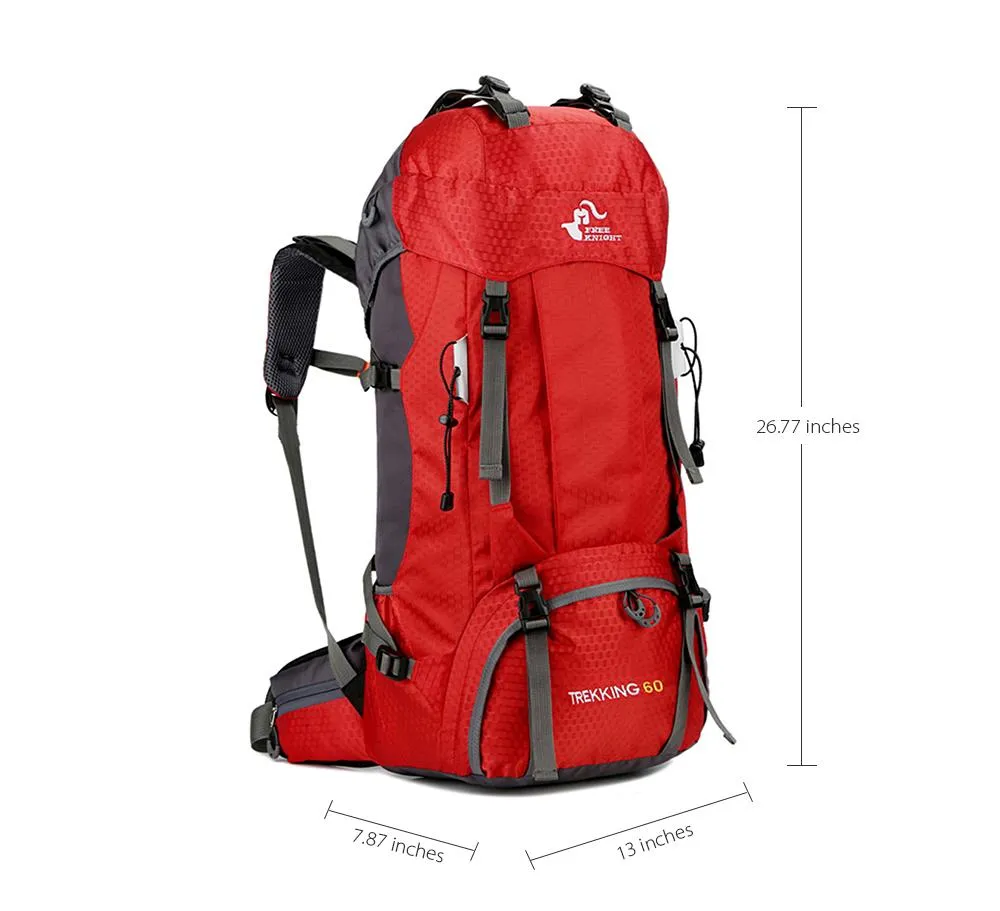 Massive 60L Climbing Hiking Backpack Waterproof - Outdoor Sports