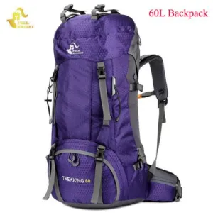 Massive 60L Climbing Hiking Backpack Waterproof - Outdoor Sports