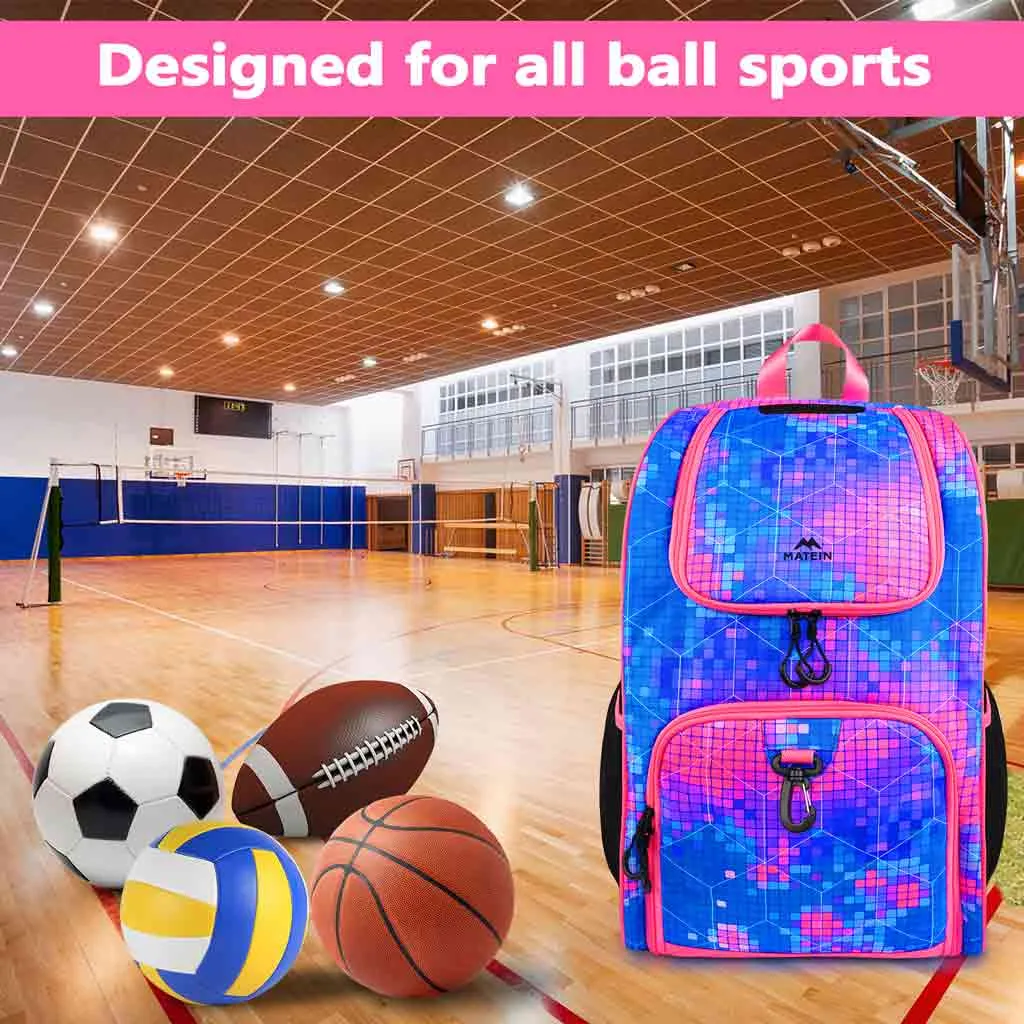 Matein Basketball Backpack for Girls