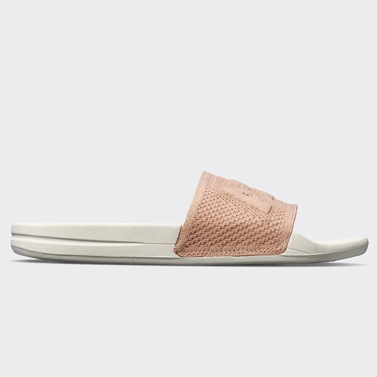 Men's Big Logo TechLoom Slide Ivory / Blush