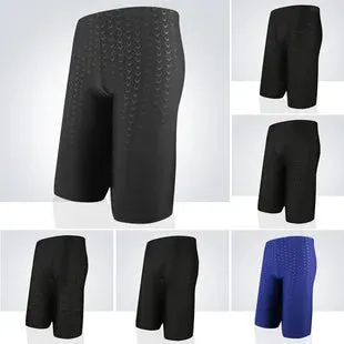 Mens Breathable Training Sports Sharkskin Quick Dry Swimming Shorts