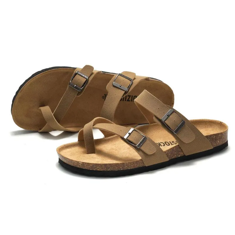 Men's Cork Beach Sandals 88257877YM