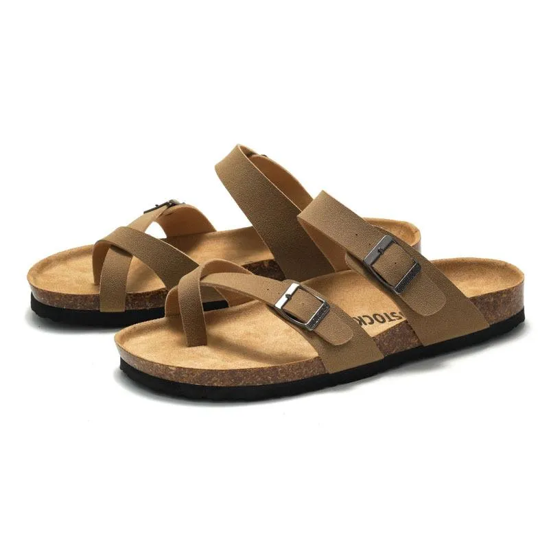 Men's Cork Beach Sandals 88257877YM