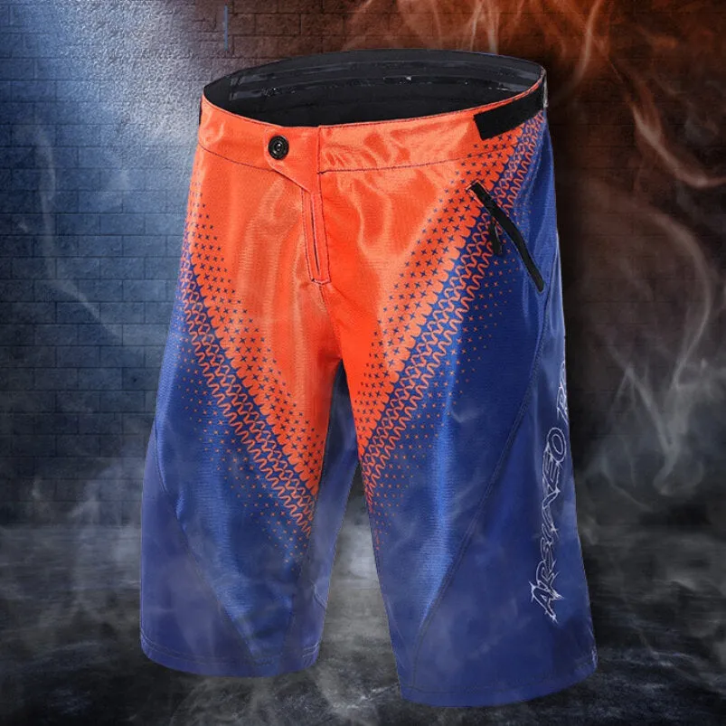 Men's Cycling Shorts Loose Fit Bike Shorts Outdoor Sports Bicycle Short Pants MTB Mountain Shorts Water Resistant