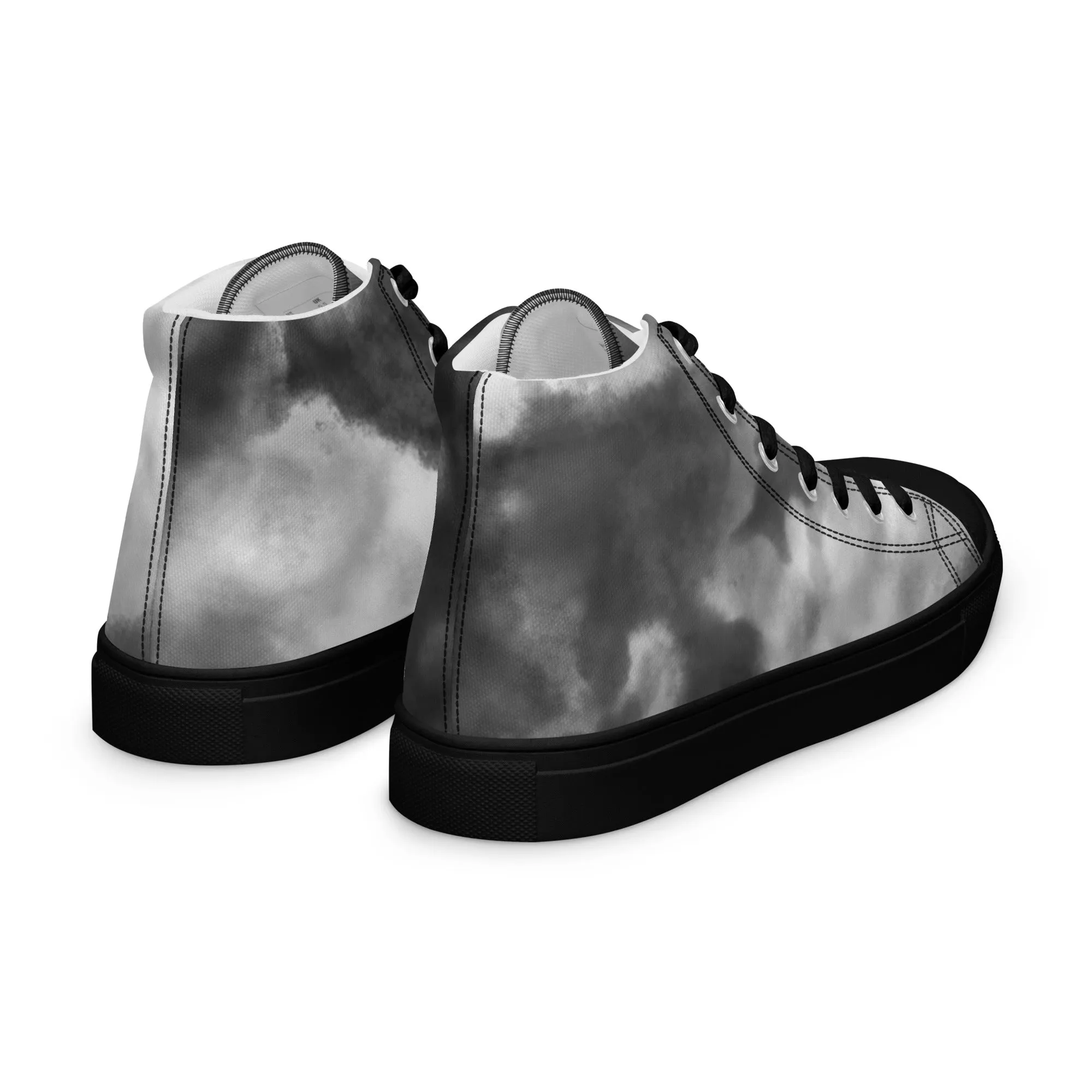 Menâ€™s high top canvas shoes