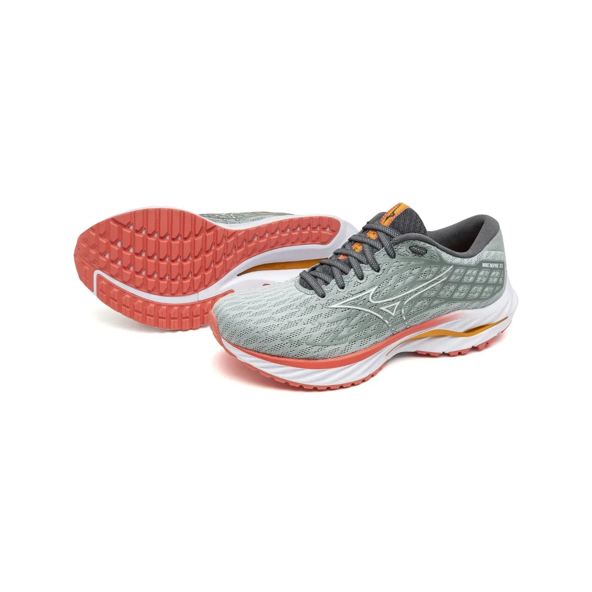 Mizuno Wave Inspire 20 Grey SS24 Women's Shoes