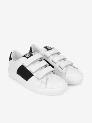 Moncler Enfant Moncler Leather Trainers