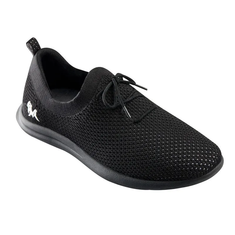 Neeman's ReLive Knit Sneakers for Men | Black Melange | Light-Weight & Comfortable