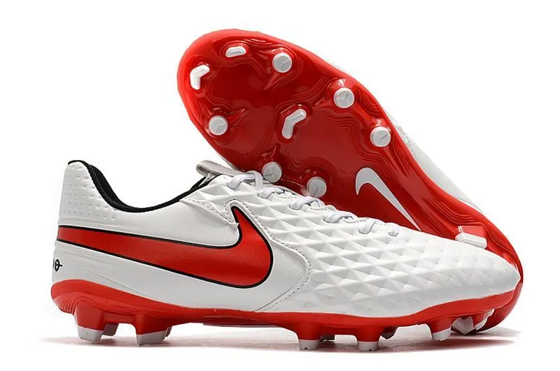 New Nike Tiempo Legend VIII FG Soccers Cleats Shoes Orange White