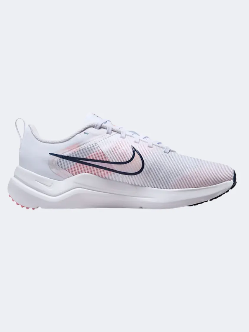 Nike Downshifter 12 Premium Women Running Shoes White/Pink