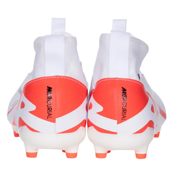 Nike Jr. Zoom Superfly 9 Academy FG/MG Soccer Cleats (Bright Crimson/Black)