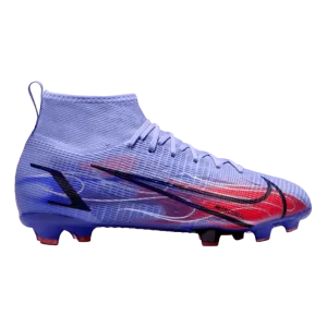 Nike Mercurial Superfly 8 Pro KM Mbappe Youth Firm Ground Cleats