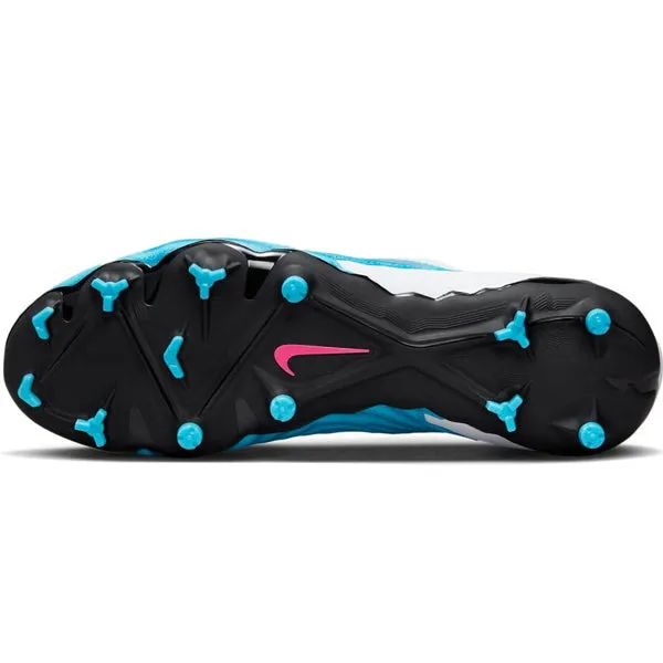 Nike Phantom GX PRO DF Firm Ground Soccer Cleats (Baltic Blue/Pink Blast)