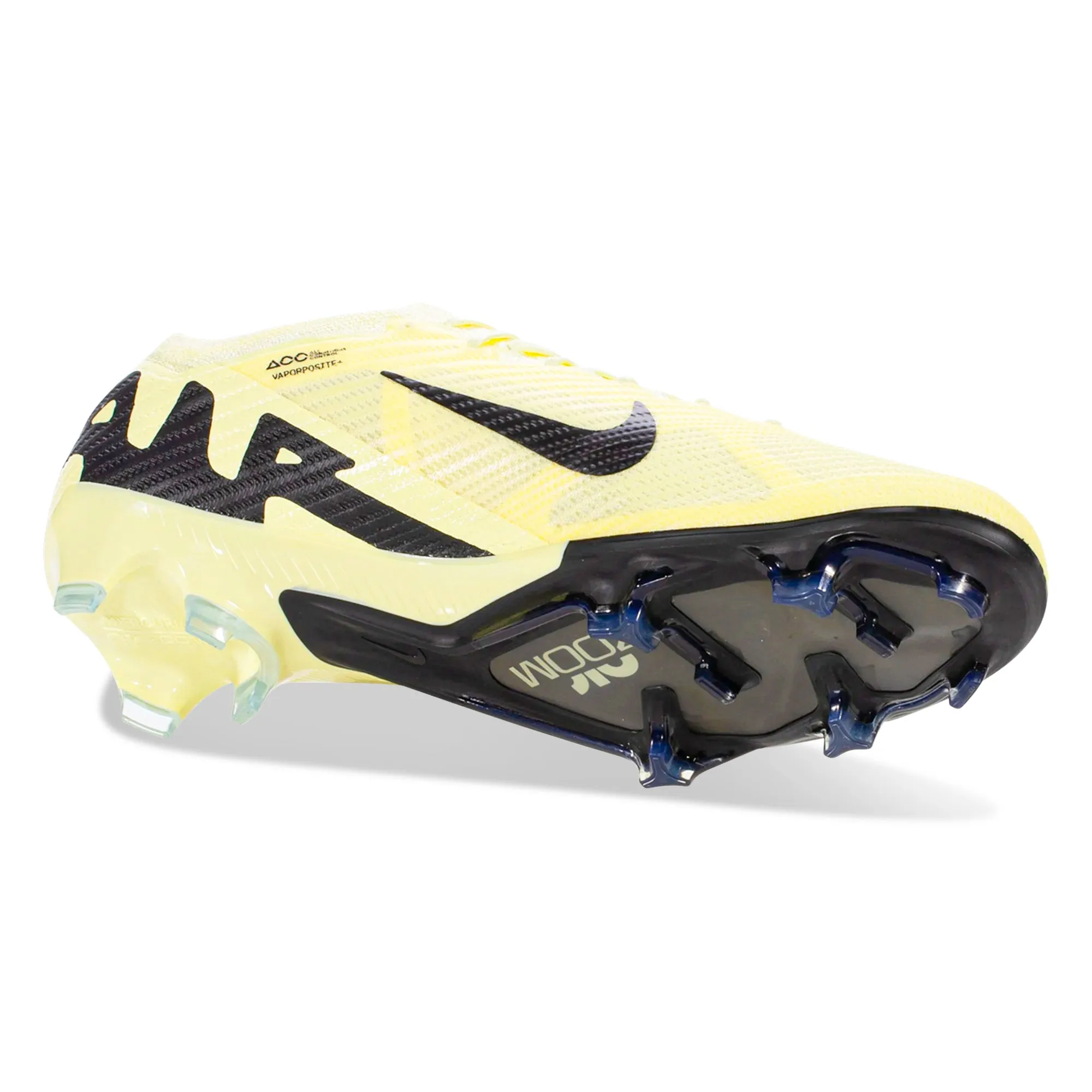 Nike Zoom Vapor 15 Elite Firm Ground Soccer Cleats (Lemonade/Black)