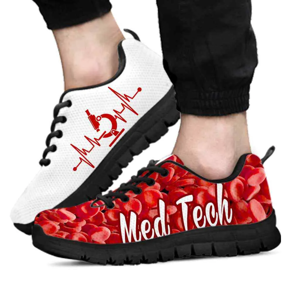 Nurse Sneaker, Med Tech Hematology Pattern Sneakers, Best Shoes For Nurses