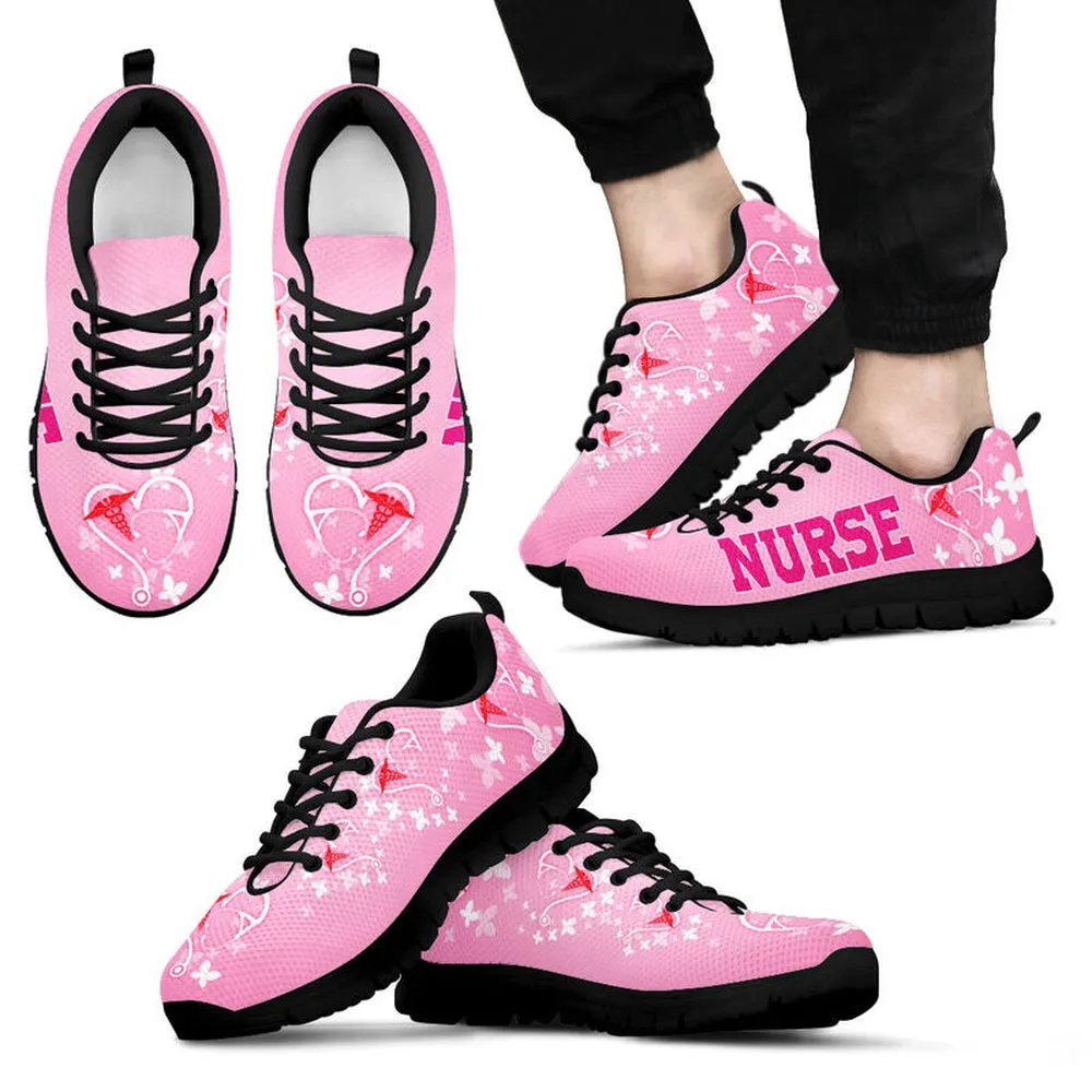 Nurse Sneaker, Nurse Pink Shoes Sneakers Shoes, Best Shoes For Nurses