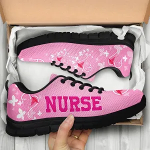 Nurse Sneaker, Nurse Pink Shoes Sneakers Shoes, Best Shoes For Nurses