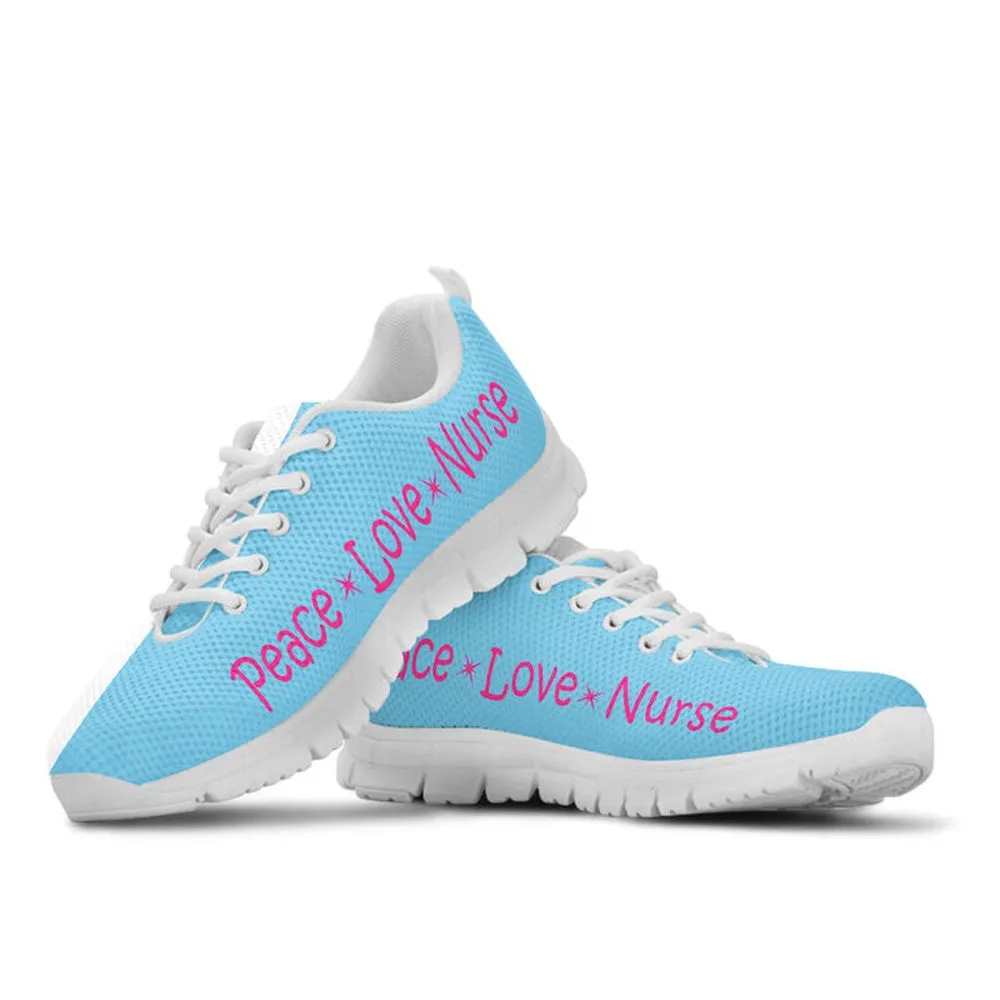 Nurse Sneaker, Peace Love Nurse Sneakers Shoes, Best Shoes For Nurses