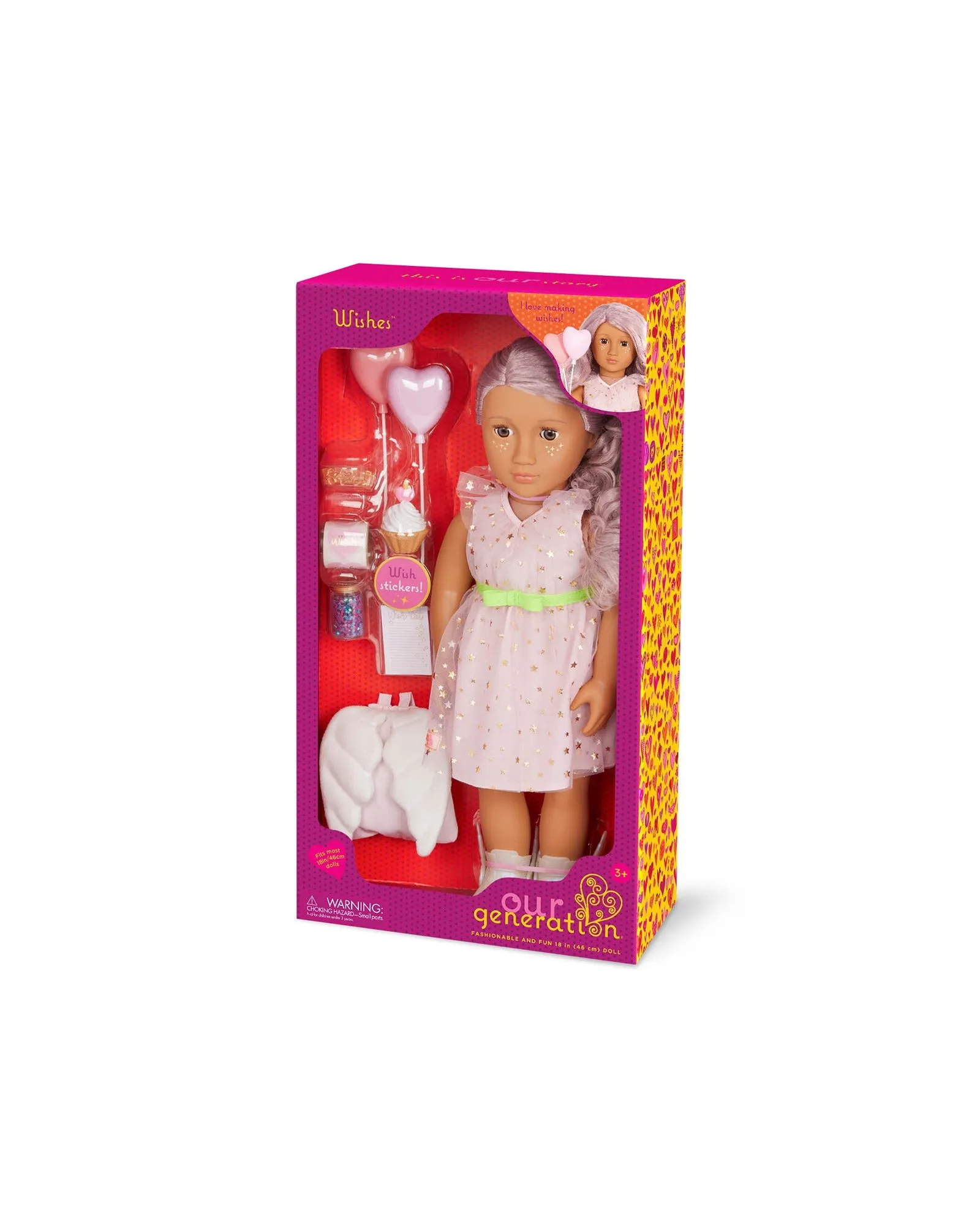 Our Generation Activity Birthday Wishes Doll