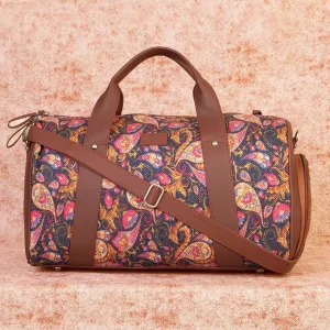 Paisley Print Medium Duffel Bag