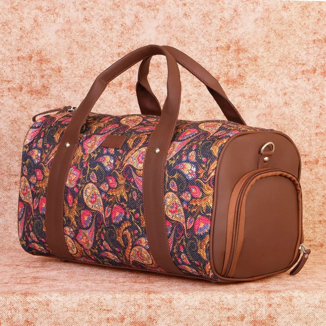 Paisley Print Medium Duffel Bag