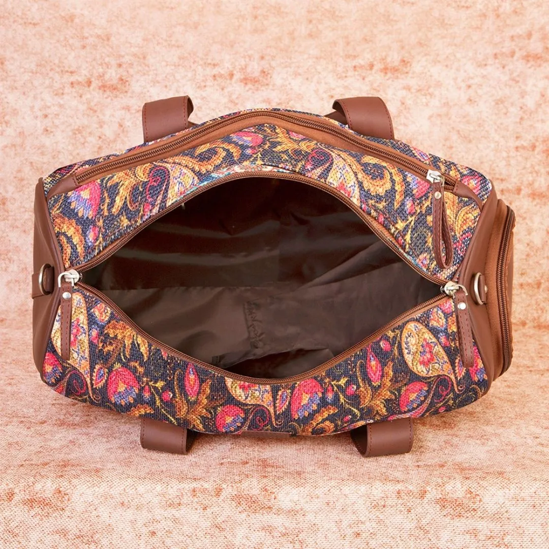 Paisley Print Medium Duffel Bag