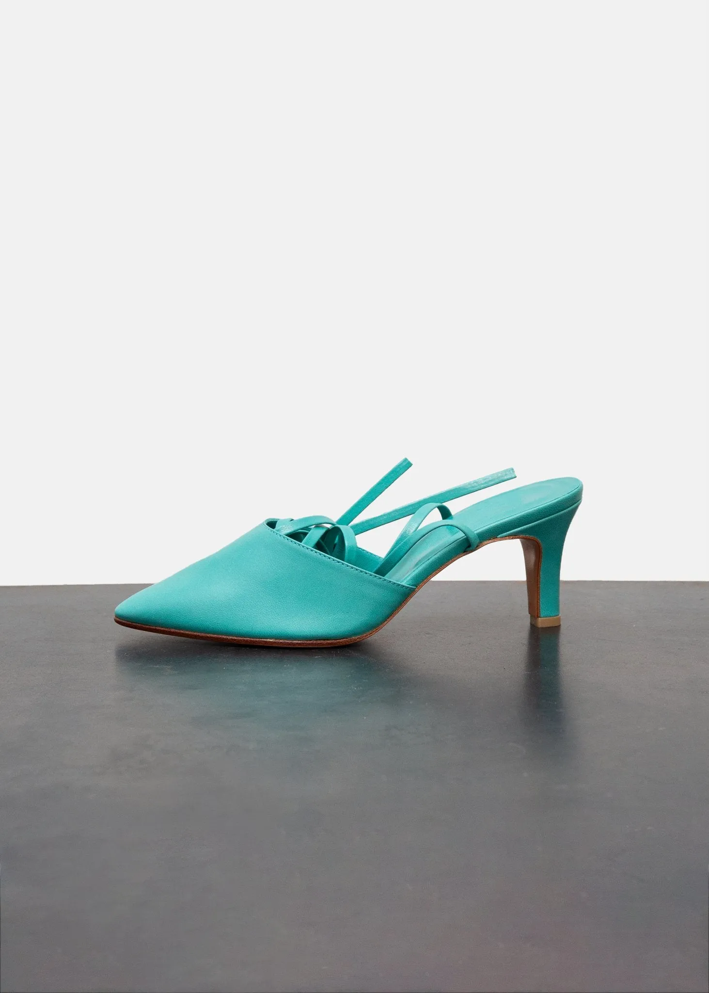 Party Sandal in Turquoise