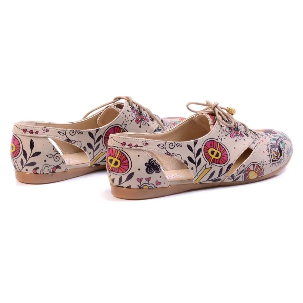 Pattern Ballerinas Shoes YAB101