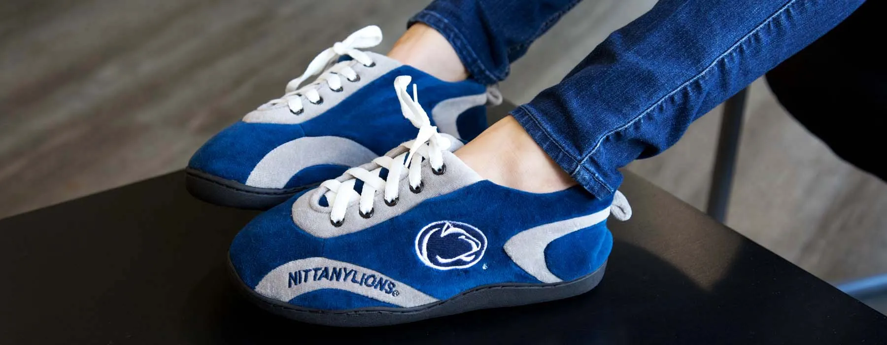 Penn State Nittany Lions All Around Rubber Soled Slippers