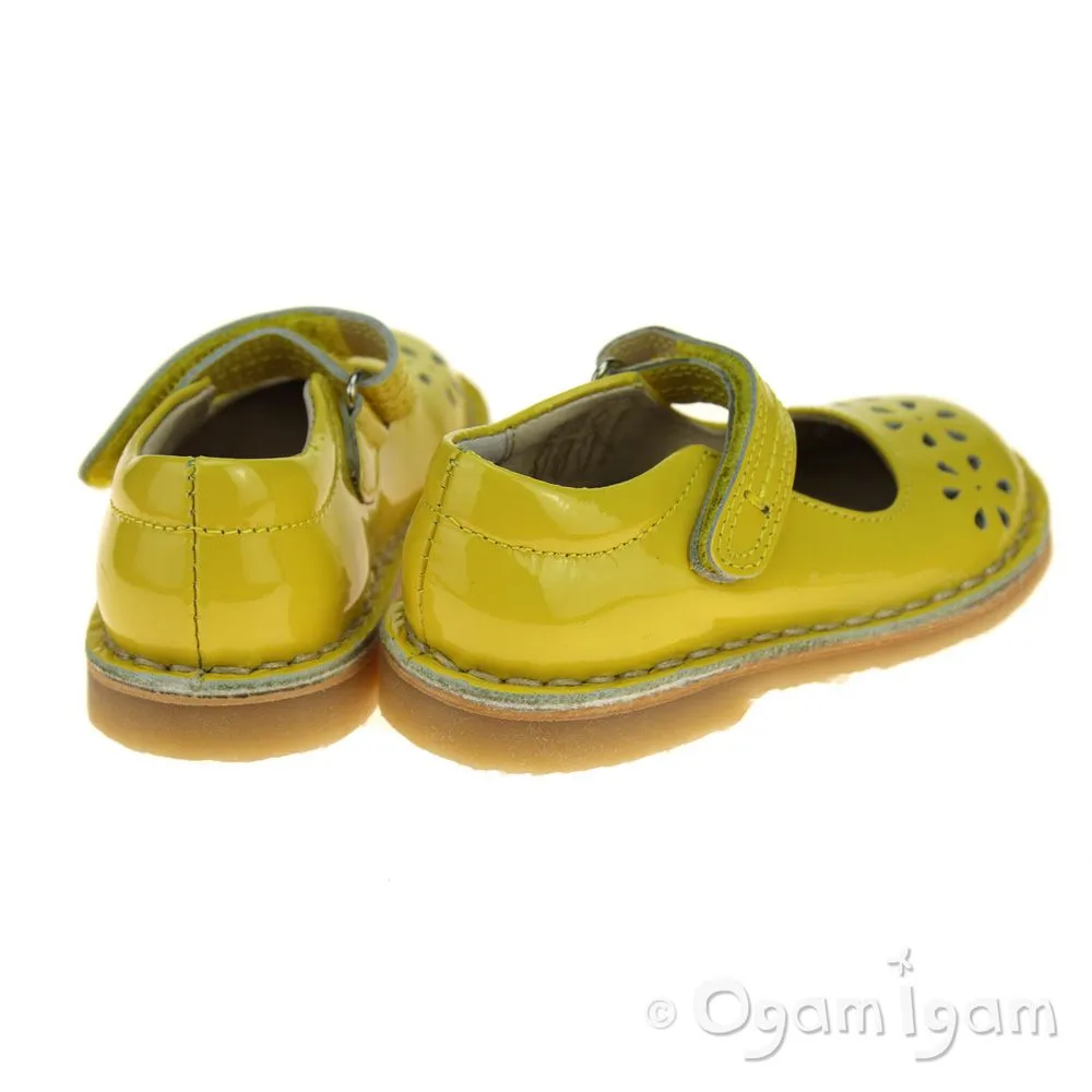 Petasil Ciara Girls Yellow Shoe