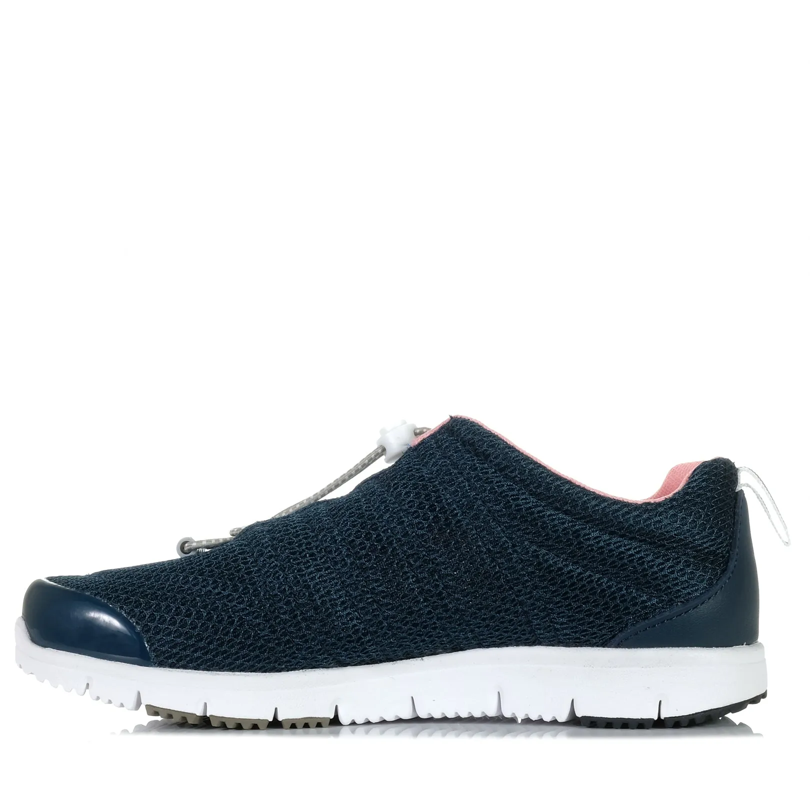 Propet Travel Mesh Navy/Melon