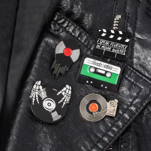 Punk Music Lovers Enamel Pin