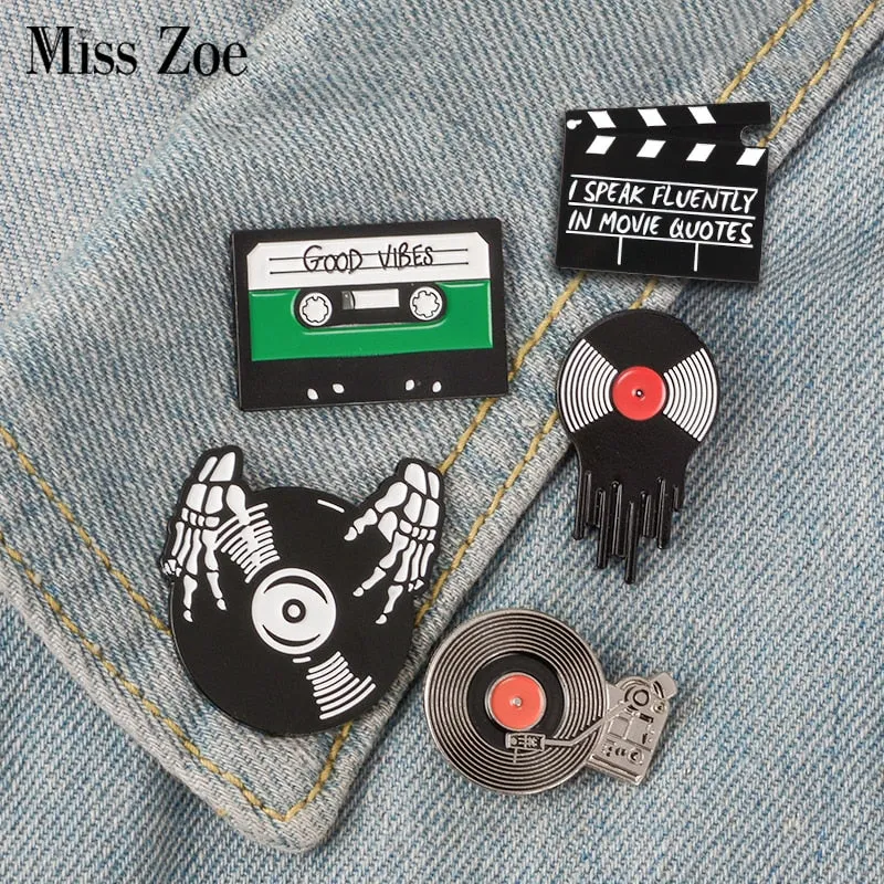 Punk Music Lovers Enamel Pin