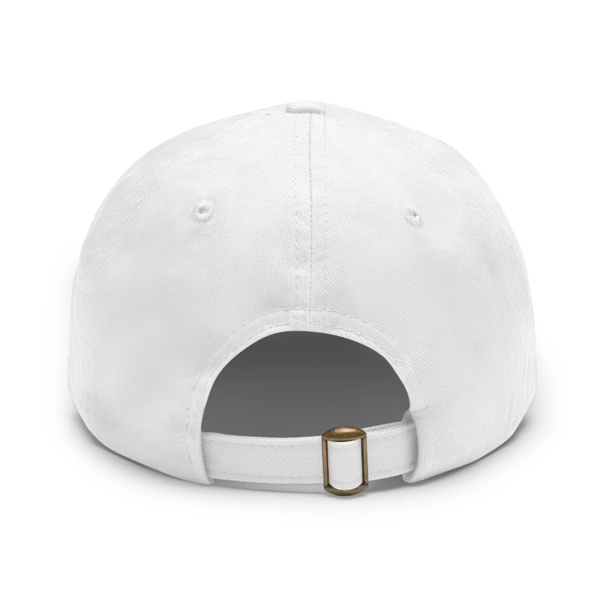 "Obey" - Hat with Leather Patch (Round)