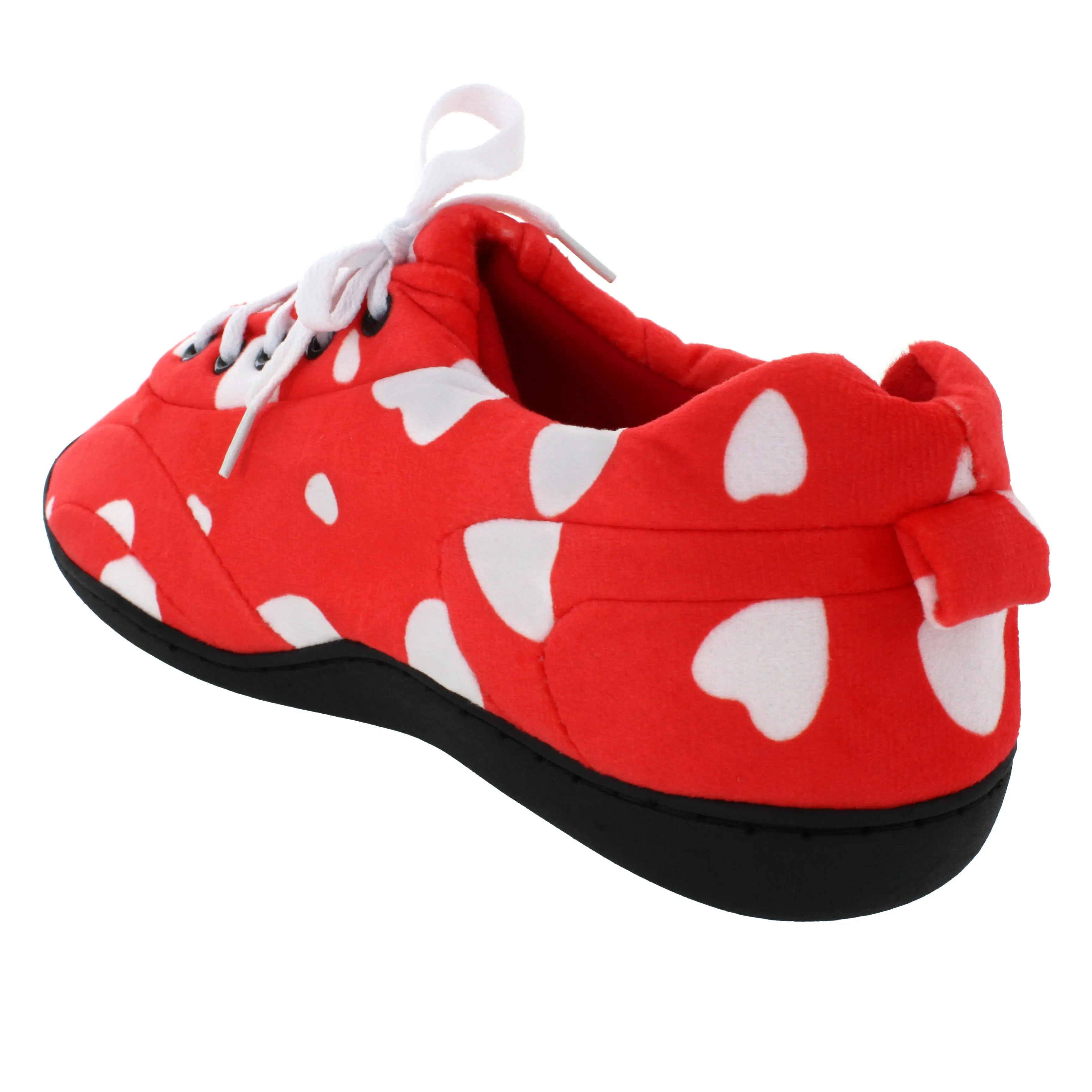 Red Hearts All Around Indoor Outdoor Slipper