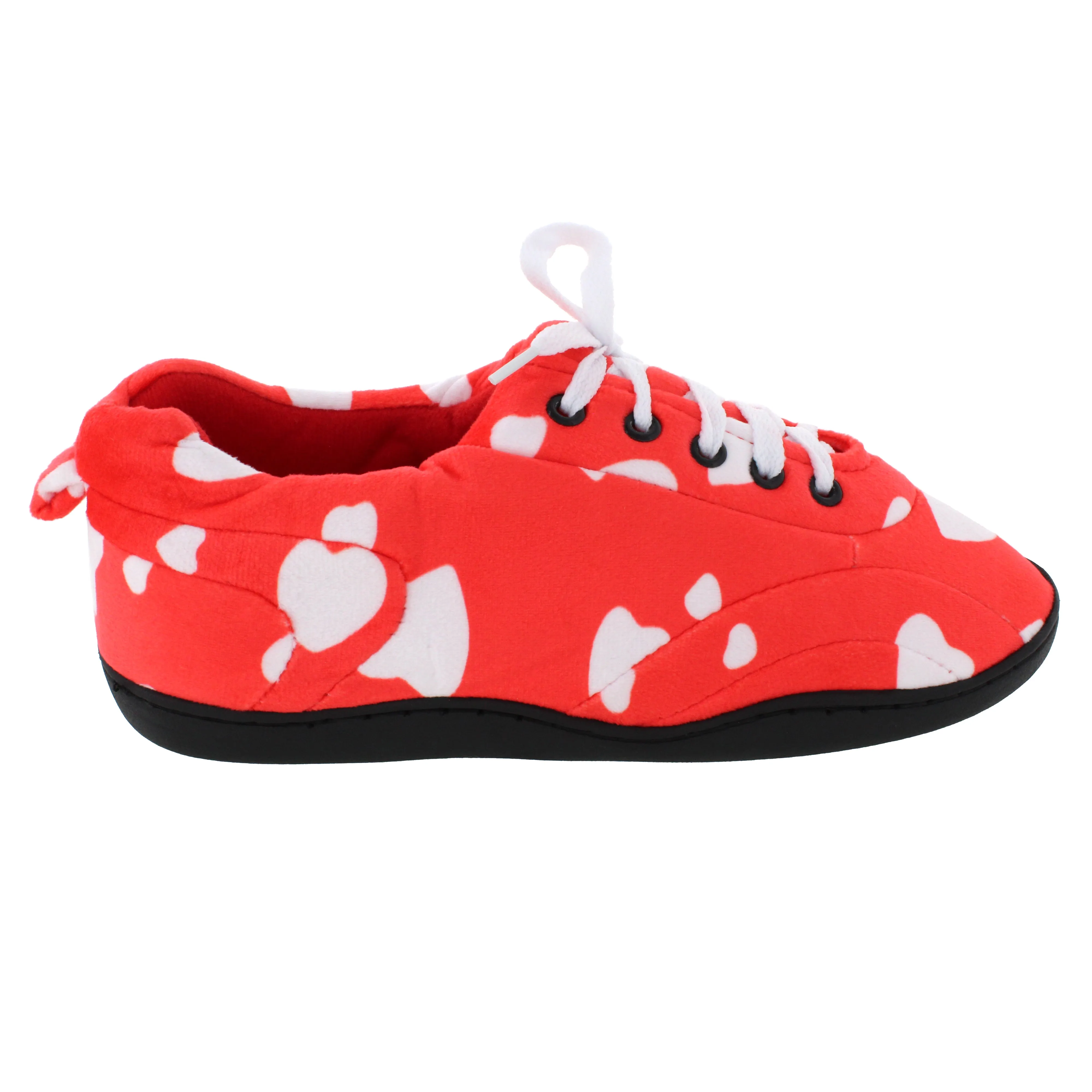 Red Hearts All Around Indoor Outdoor Slipper