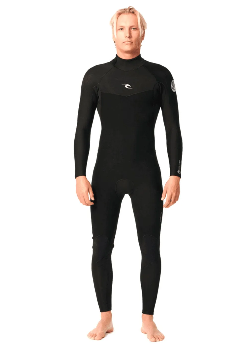 Rip Curl Mens Dawn Patrol Back Zip 3/2mm GBS Steamer Wetsuit