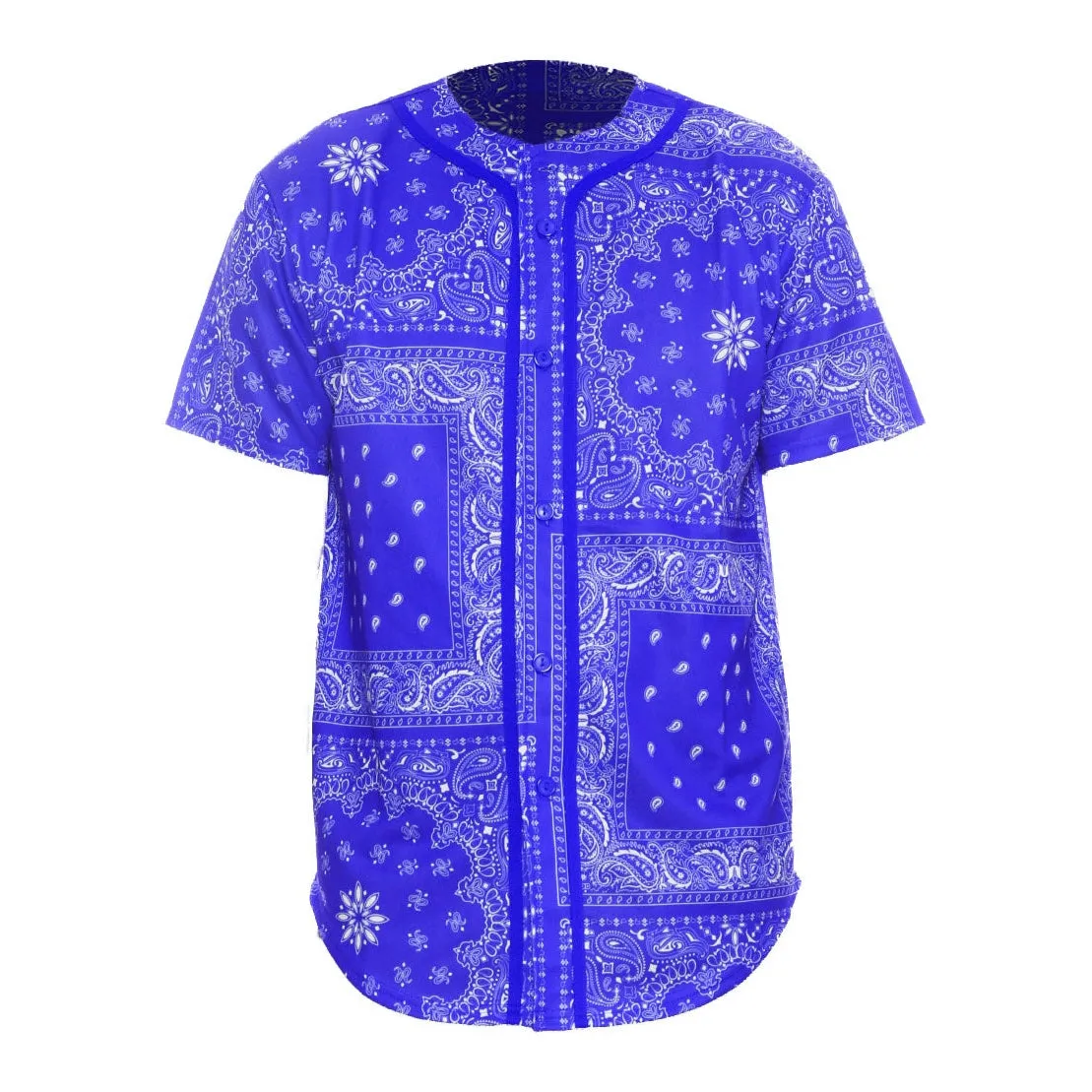 Royal Paisley Print Jersey